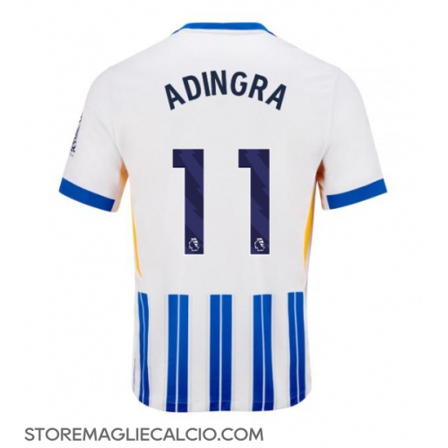 Brighton Simon Adingra #11 Maglia Gara Casa Repliche 2024-25 Maniche Corte Brighton Simon Adingra #11 Maglia Gara Casa Repliche 2024-25 Maniche Corte